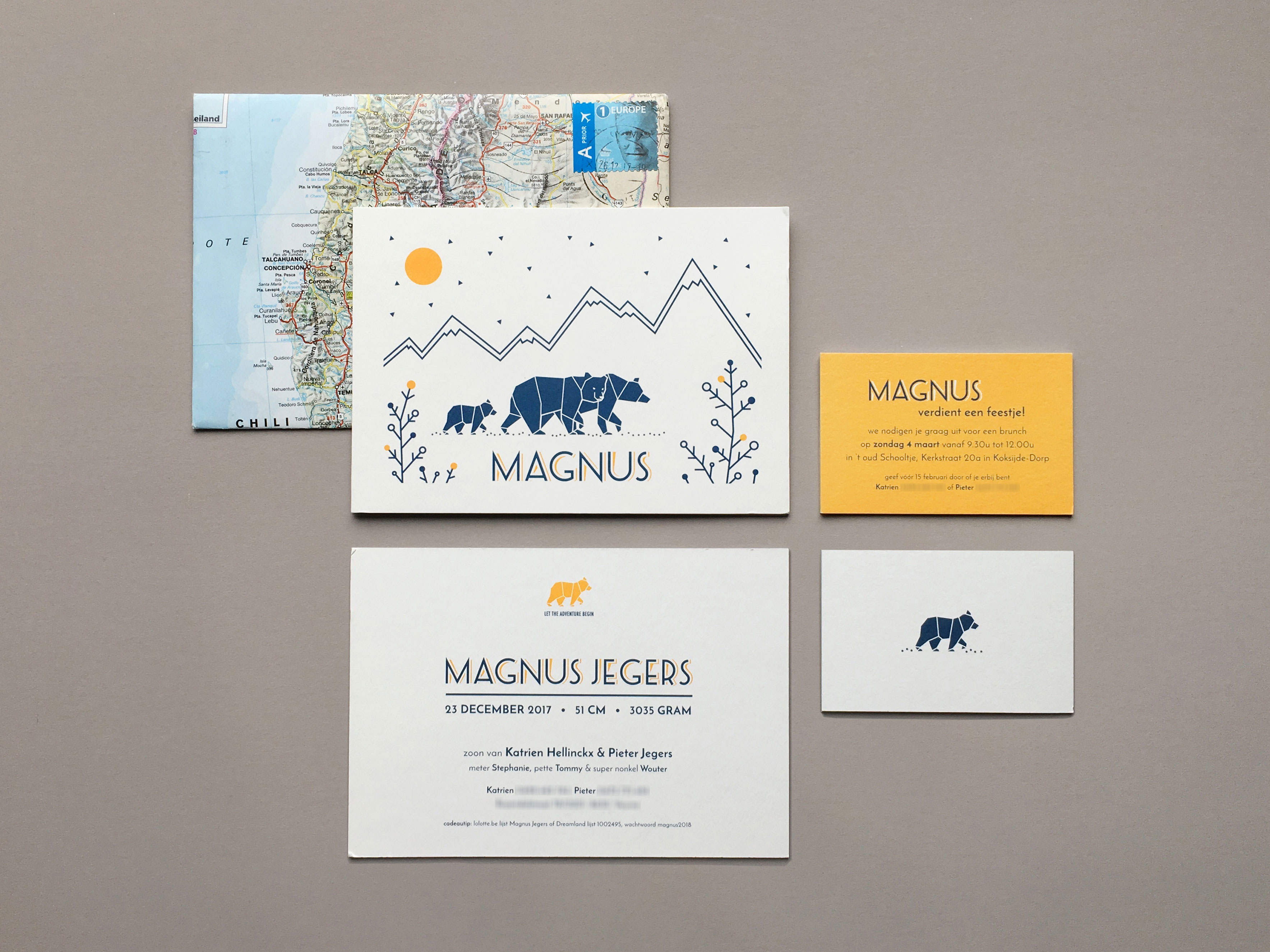 birth announcement Magnus