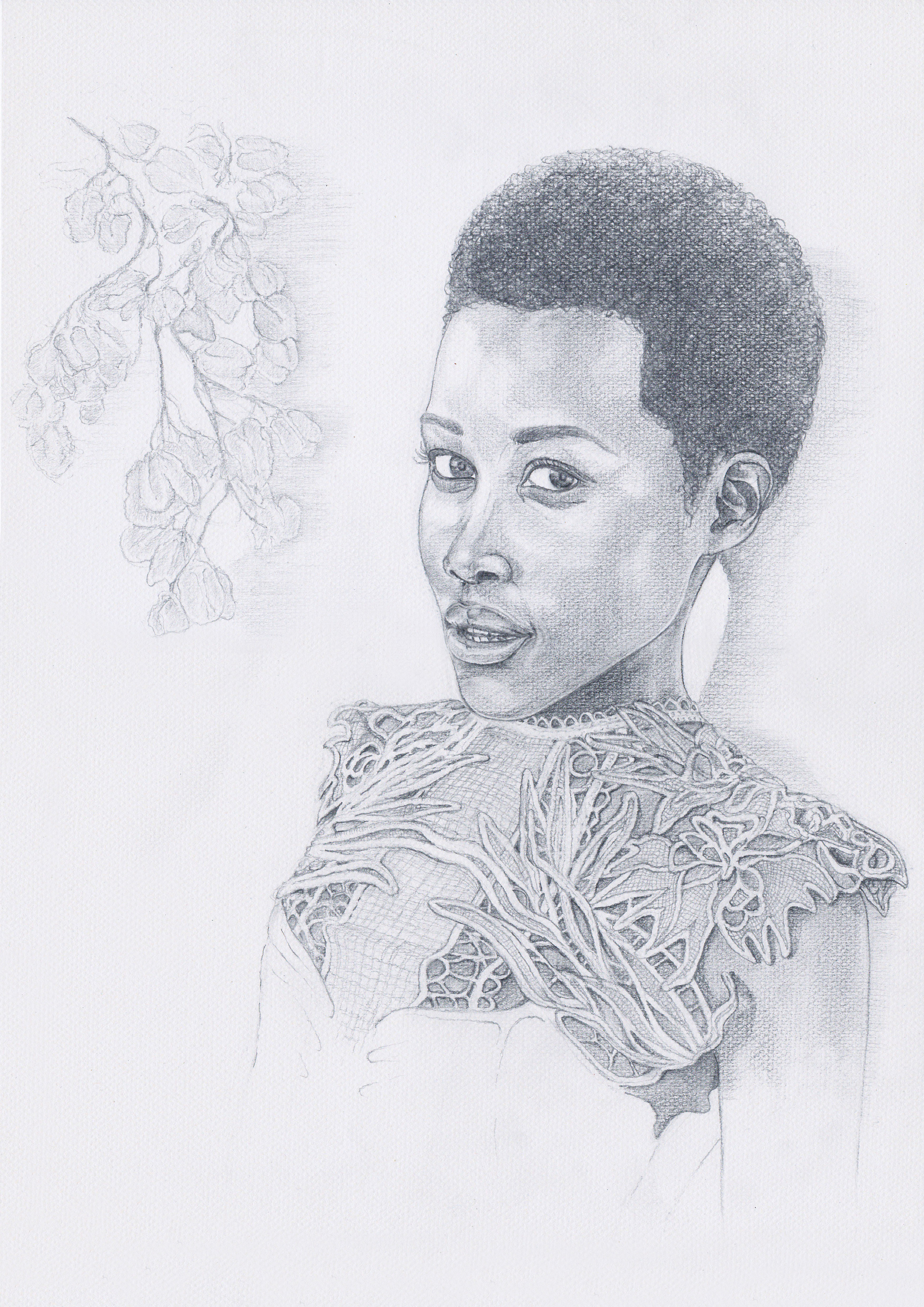 Lupita Nyong'o illustration