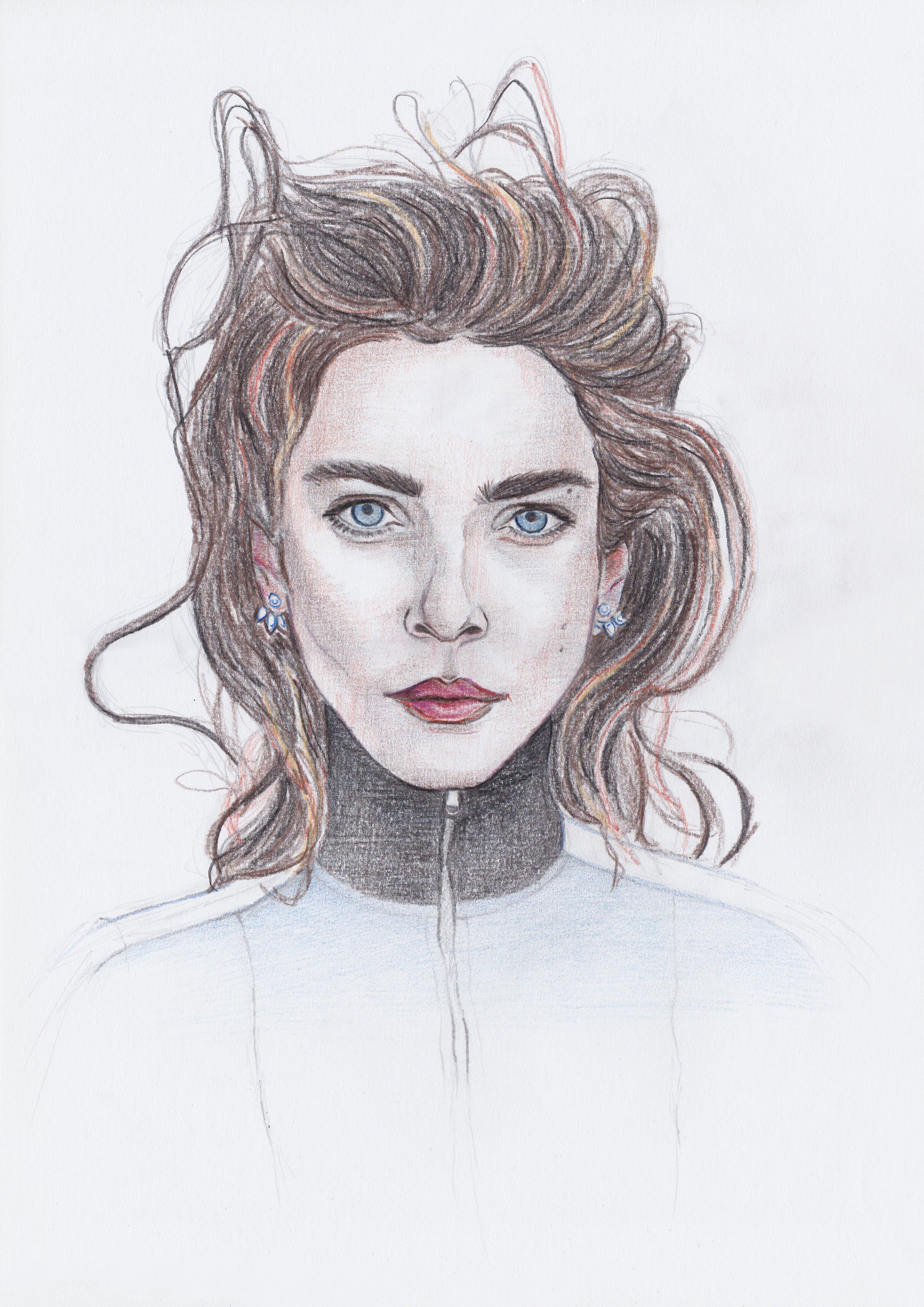 illustration model